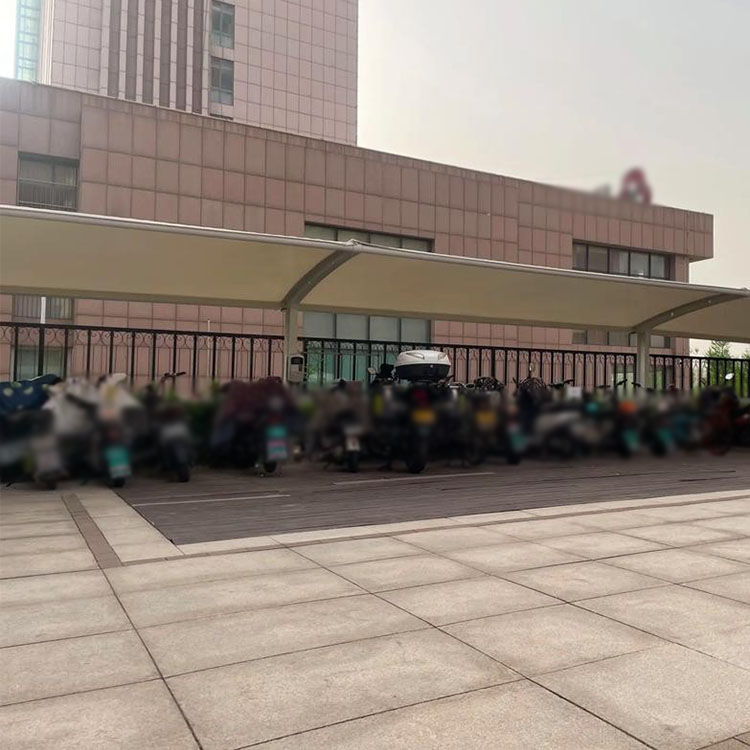 郯城县膜结构电动车棚